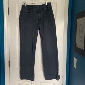 Size 12 - Polo Ralph Lauren Womens Pants Blue-Grey